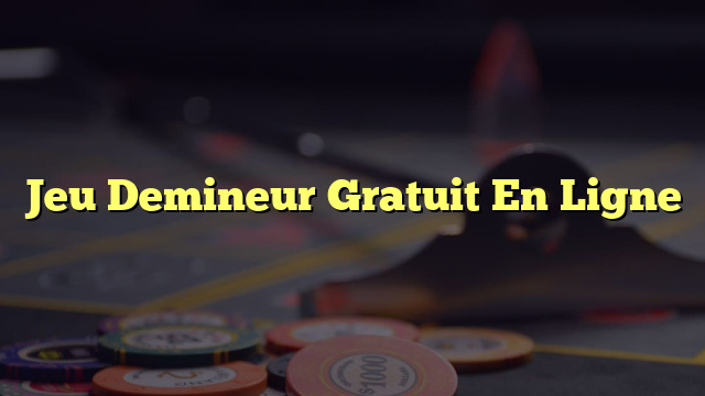 Jeu Demineur Gratuit En Ligne