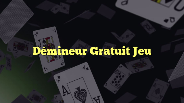 Démineur Gratuit Jeu