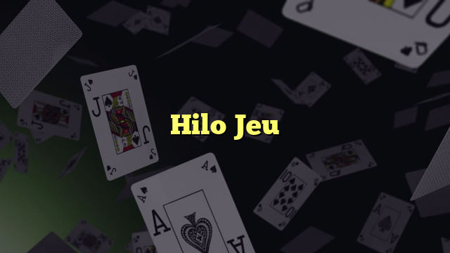 Hilo Jeu